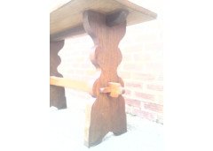 Robert Gnomeman Whittiker. An Arts & Crafts Oak table - Thumbnail 4