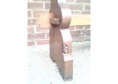 Robert Gnomeman Whittiker. An Arts & Crafts Oak table - Thumbnail 6