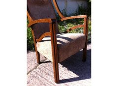 British, 1950s Mid-Century Modern Oak Armchair - Thumbnail 6