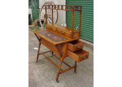 Liberty & Co. A rare Liberty & Co. Moorish/Anglo-Japanese desk - Thumbnail 2