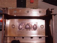 G. M. Ellwood for Bath Cabinet Makers. An Arts & Crafts Oak sideboard - Thumbnail 3