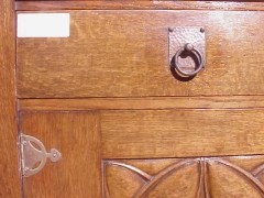 G. M. Ellwood for Bath Cabinet Makers. An Arts & Crafts Oak sideboard - Thumbnail 12
