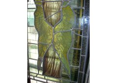 Carl Almquist for Shrigley and Hunt. An Arts & Crafts painted and leaded window - Thumbnail 4