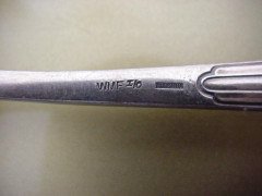WMF. Rare Art-Deco Silver plated cutlery service for 12, in the original cabinet - Thumbnail 18