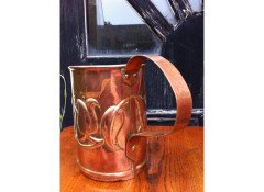 Birmingham Guild of Handicraft. A top quality Irish School Arts & Crafts copper cup - Thumbnail 7