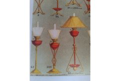 W. A. S. Benson. A rare brass and copper oil lamp - Thumbnail 2