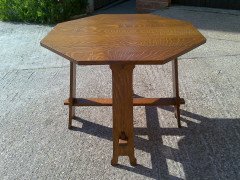 Leonard Wyburd for Liberty & Co. A Liberty & Co. Octagonal centre table - Thumbnail 3