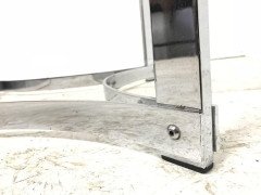 Richard Young Merrow Associates a Chrome Dining Table & Set of 8, 160z Chairs - Thumbnail 8