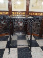 French Mid-Century Wrought Iron and Glass Two-Tier Trolley c.1965 - Thumbnail 5