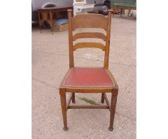 William Birch for Liberty & Co., A Set of Sixteen Arts & Crafts Oak Dining Chairs - Thumbnail 2