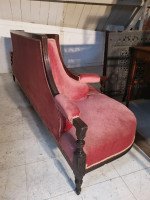 H. W. Batley Attri, Collinson & Lock. Aesthetic Movement Rosewood Courting Sofa - Thumbnail 14