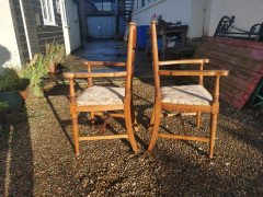 William Birch for Liberty & Co., a Set of Sixteen Arts & Crafts Oak Dining Chairs - Thumbnail 6