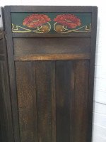 Liberty & Co. English Arts & Crafts 3 Fold-Screen with Stylised Floral Details - Thumbnail 11