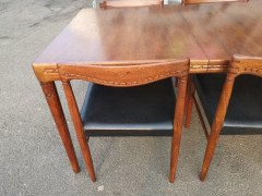 H. W. Klein, bramin Scandinavian Extending Dining Table & Six Chairs with Carving - Thumbnail 10