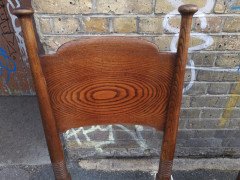 Liberty & Co., William Birch, Arts & Crafts Armchair & Two Differing Side Chairs - Thumbnail 4