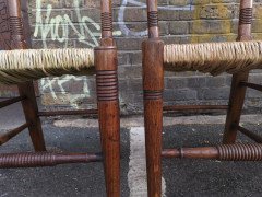 Liberty & Co., William Birch, Arts & Crafts Armchair & Two Differing Side Chairs - Thumbnail 9