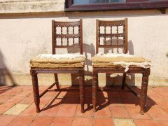 Bruce Talbert for Gillow & Co., Set of Six Aesthetic Movement Oak Dining Chairs - Thumbnail 6
