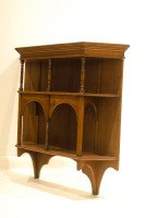 E. W. Godwin Attributed, an Aesthetic Movement set of Oak Wall Shelves - Thumbnail 3