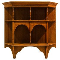 E. W. Godwin Attributed, an Aesthetic Movement set of Oak Wall Shelves - Thumbnail 1