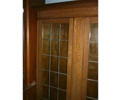 Waring & Gillows Attributed, Arts & Crafts Oak Bookcase with Ebony & Fruitwood Inlays - Thumbnail 3