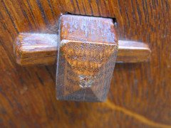 Well-Crafted Arts & Crafts Table Top Bookcase Made From 1/4 Sawn Oak - Thumbnail 5
