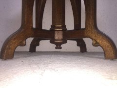 A. W. N. Pugin Attri, an Exceptional Gothic Revival Octagonal Oak Centre Table - Thumbnail 4