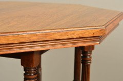 Gregory & Co. Aesthetic Movement Eight Leg Octagonal Library Centre or Side Table - Thumbnail 3