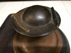 C. F. A. Voysey Attributed, Made by Richard Rathbone, an Arts & Crafts Copper Inkstand - Thumbnail 5