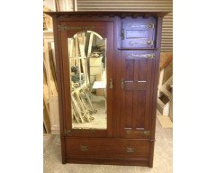 E. A. Taylor Attributed, Wylie & Lochhead Arts & Crafts Four-Piece Mahogany Bedroom Suite - Thumbnail 2