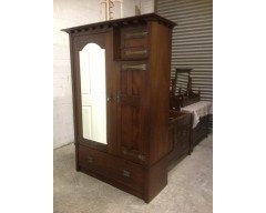 E. A. Taylor Attributed, Wylie & Lochhead Arts & Crafts Four-Piece Mahogany Bedroom Suite - Thumbnail 3