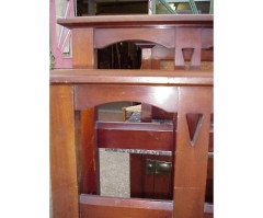 E. A. Taylor Attributed, Wylie & Lochhead Arts & Crafts Four-Piece Mahogany Bedroom Suite - Thumbnail 11