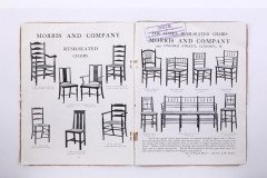 Morris & Co. A monumental set of fourteen Arts & Crafts oak dining chairs - Thumbnail 17
