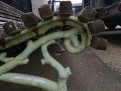 Coalbrookdale Cast Iron Garden Bench In the style of Organic Naturistic Branches - Thumbnail 8