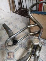Mid-Century Modern Chrome Rotating & Extending Child's Hairdressing Armchair - Thumbnail 10