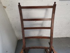 Morris & Co. Attributed, an Aesthetic Movement Reclining Armchair - Thumbnail 9