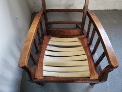 Morris & Co. Attributed, Aesthetic Movement Reclining Armchair - Thumbnail 10