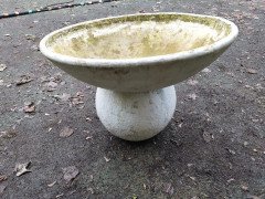 Willy Guhl, Eternit, Garden Planter with Ball Stand for the Dish Shaped Planter - Thumbnail 2