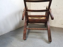 Morris & Co. Attributed, Aesthetic Movement Reclining Armchair - Thumbnail 13