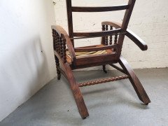 Morris & Co. Attributed, Aesthetic Movement Reclining Armchair - Thumbnail 14