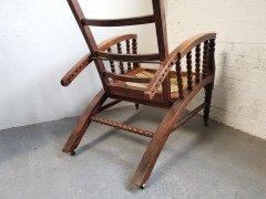 Morris & Co. Attributed, an Aesthetic Movement Reclining Armchair - Thumbnail 15