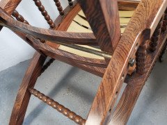 Morris & Co. Attributed, an Aesthetic Movement Reclining Armchair - Thumbnail 16