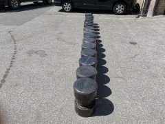 Set of Fourteen Mid-Century Modern Wooden Cafe/Bar Stools of Differing Designs - Thumbnail 6