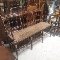 William Morris, ford Maddox Brown, a Rare Pair of Sussex Three Seater Settees - Thumbnail 5