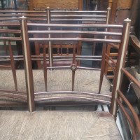 William Morris, ford Maddox Brown, a Rare Pair of Sussex Three Seater Settees - Thumbnail 8