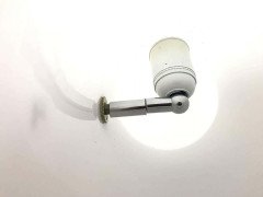 Vetri Murano, a Rare Italian Mid-Century White Opaque Glass Mushroom Lamp - Thumbnail 4