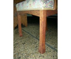 Liberty & Co., a Set of Five Arts & Crafts Oak Dining Chairs with Heart Details - Thumbnail 7