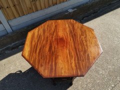 George Faulkner Armitage. Aesthetic Movement Octagonal Mahogany Centre Table - Thumbnail 3