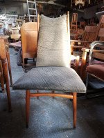Gio Ponti, attri, 12 Mid-Century Modern Teak Dining Chairs with Brass Fittings - Thumbnail 4