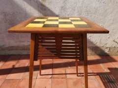 Liberty & Co., Arts & Crafts Side Table with Green & Yellow Tiles to the Top - Thumbnail 2