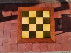 Liberty & Co., Arts & Crafts Side Table with Green & Yellow Tiles to the Top - Thumbnail 6